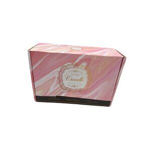 Scented 100% natural soy wax hand poured fresh scented candles gift box SKU 3541